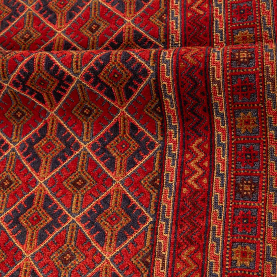 שטיח אוזבקי 00 אדום 196*150 | Uzbek