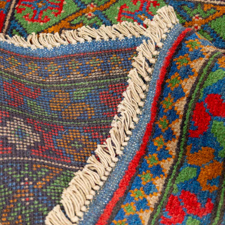 שטיח אפגני בוכרה 00 כחול 297*201 | Bokhara Rug