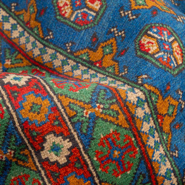 שטיח אפגני בוכרה 00 כחול 297*201 | Bokhara Rug