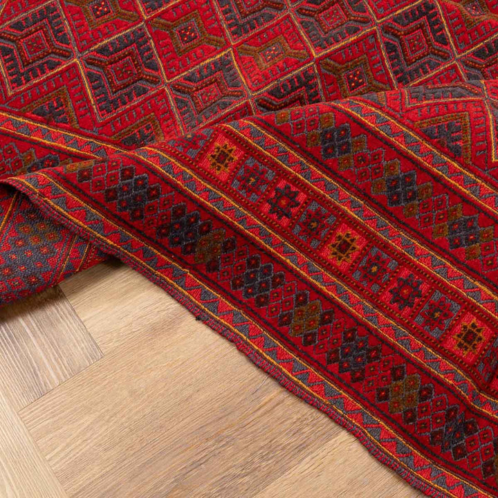 שטיח אוזבקי 00 אדום 196*145 | Uzbek