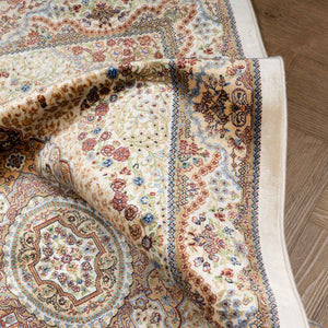 שטיח קום משי 49 בז' | QOM
