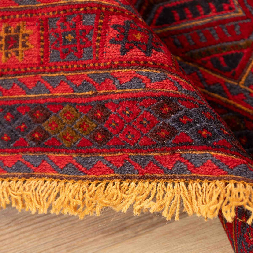 שטיח אוזבקי 00 אדום 196*145 | Uzbek