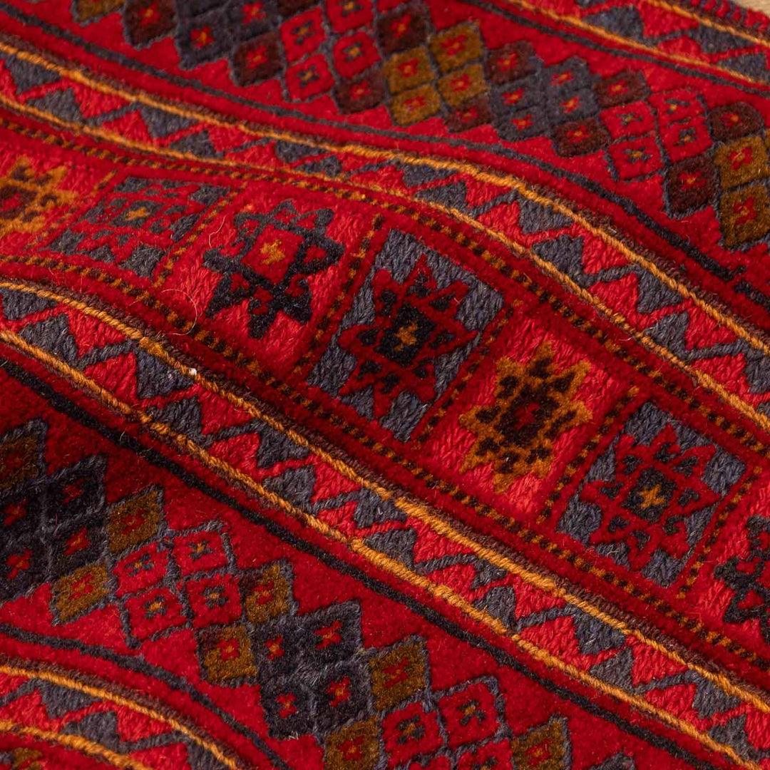 שטיח אוזבקי 00 אדום 196*145 | Uzbek