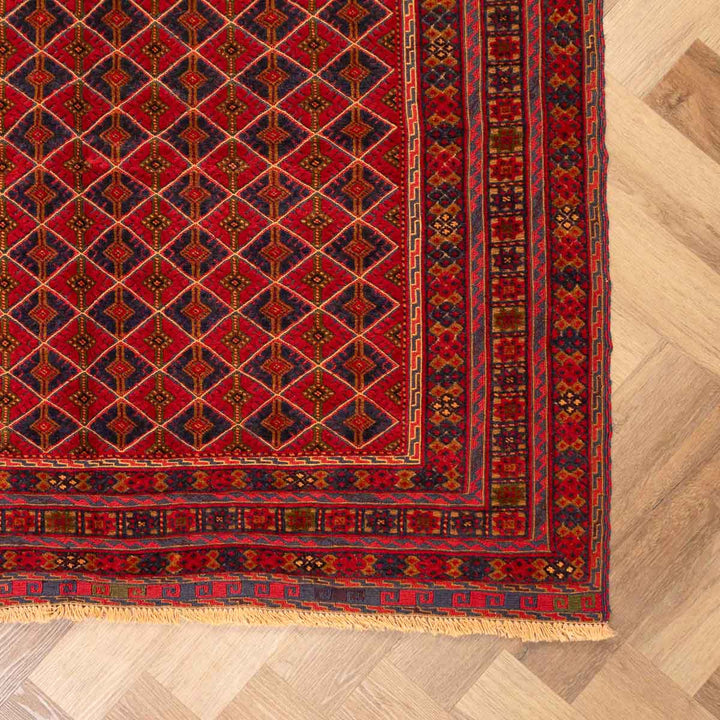 שטיח אוזבקי 00 אדום 191*147 | Uzbek