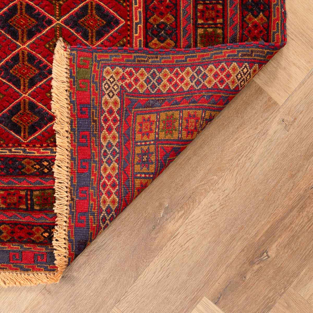 שטיח אוזבקי 00 אדום 191*147 | Uzbek