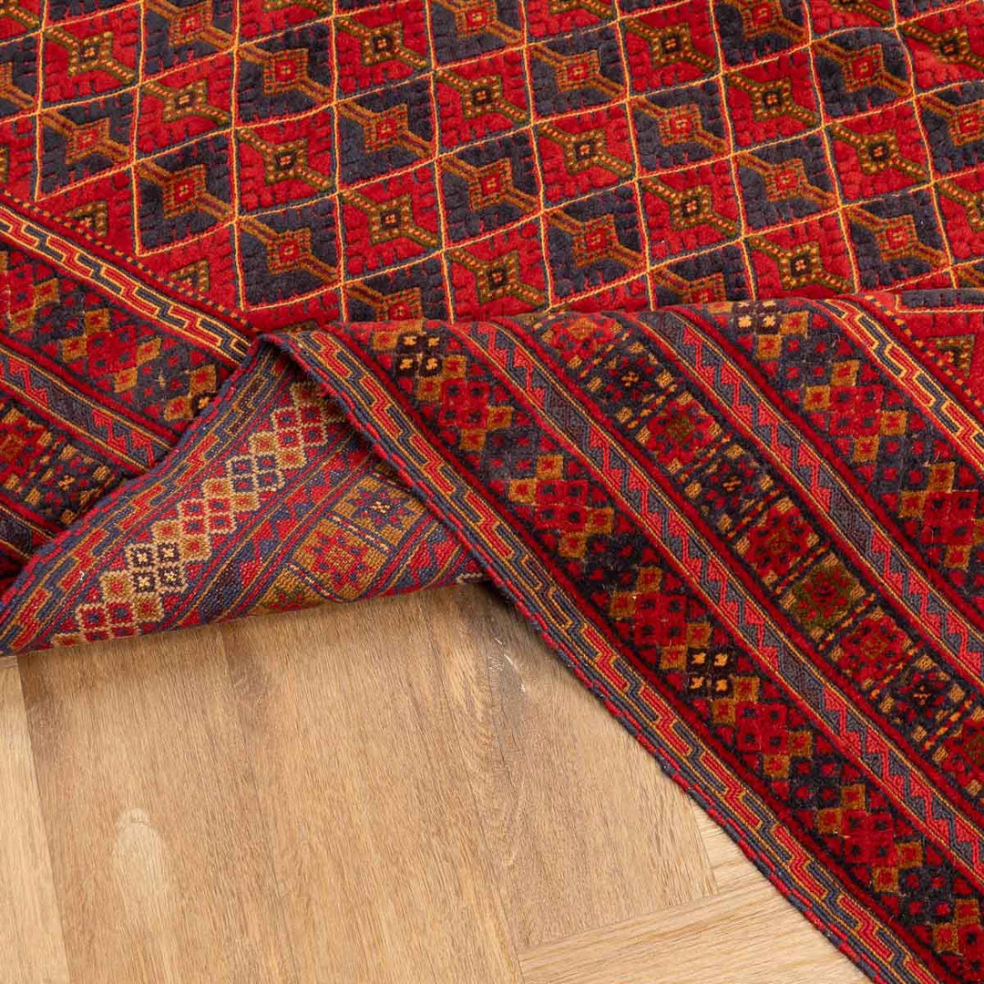 שטיח אוזבקי 00 אדום 191*147 | Uzbek