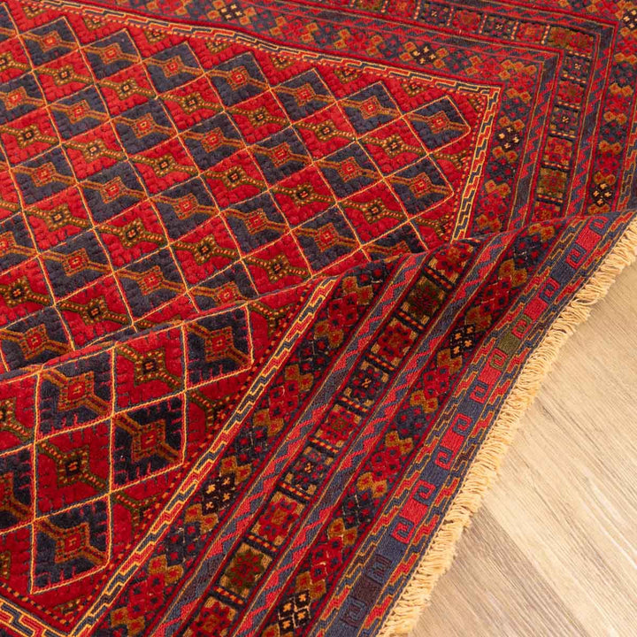 שטיח אוזבקי 00 אדום 191*147 | Uzbek