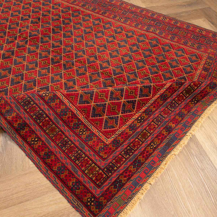 שטיח אוזבקי 00 אדום 191*147 | Uzbek