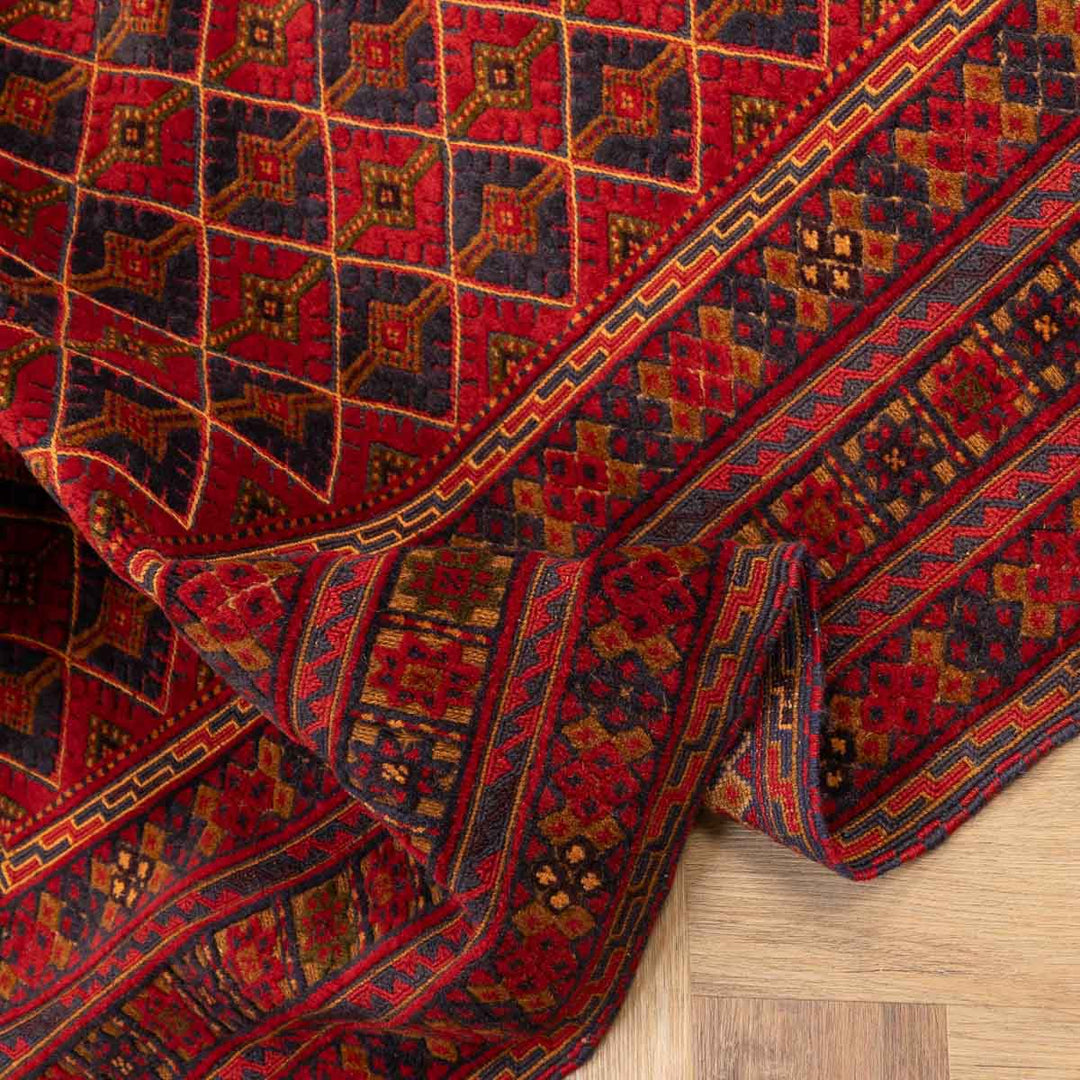 שטיח אוזבקי 00 אדום 191*147 | Uzbek