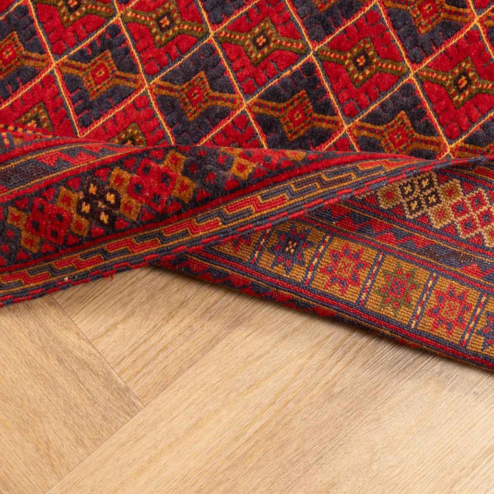 שטיח אוזבקי 00 אדום 191*147 | Uzbek