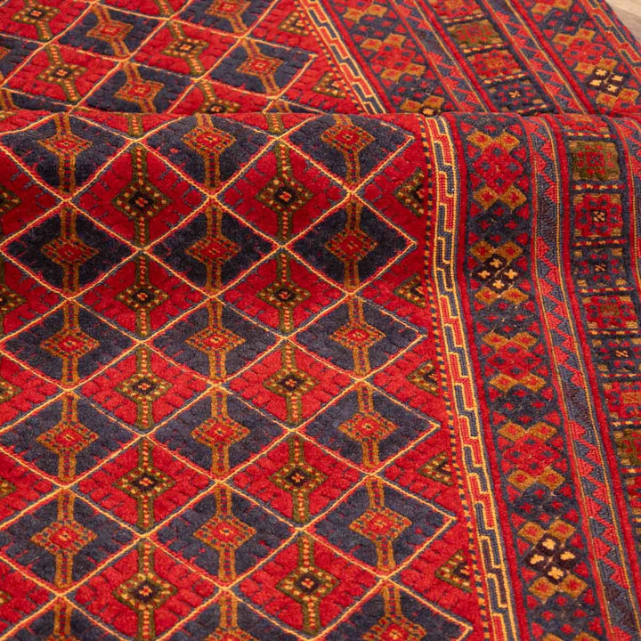 שטיח אוזבקי 00 אדום 191*147 | Uzbek