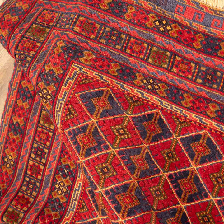 שטיח אוזבקי 00 אדום 191*147 | Uzbek