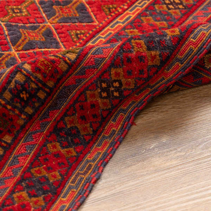 שטיח אוזבקי 00 אדום 191*147 | Uzbek