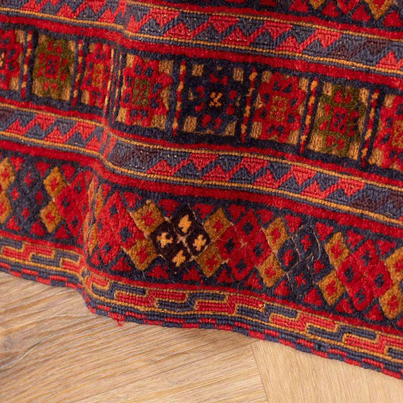 שטיח אוזבקי 00 אדום 191*147 | Uzbek