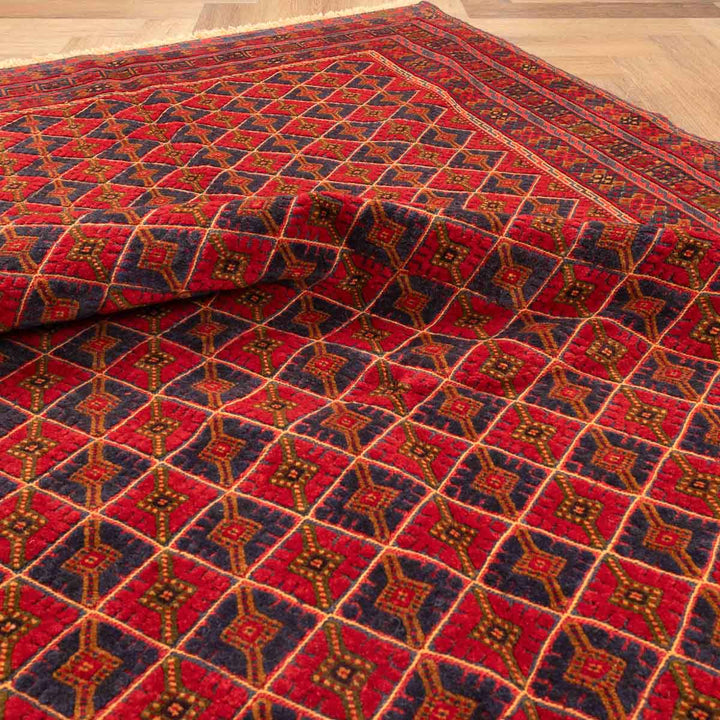 שטיח אוזבקי 00 אדום 191*147 | Uzbek