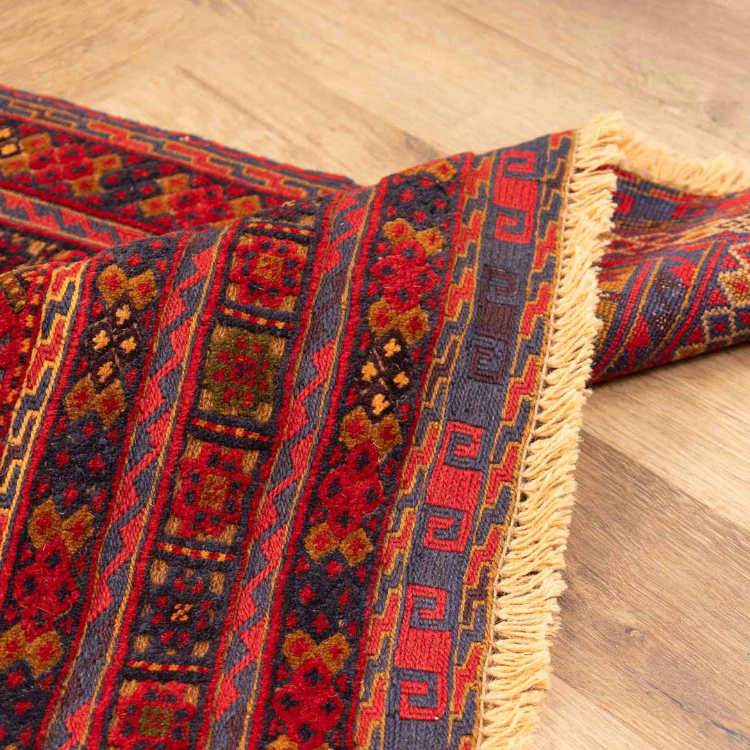 שטיח אוזבקי 00 אדום 191*147 | Uzbek