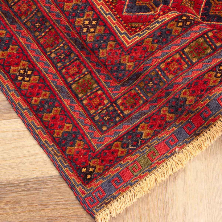 שטיח אוזבקי 00 אדום 191*147 | Uzbek