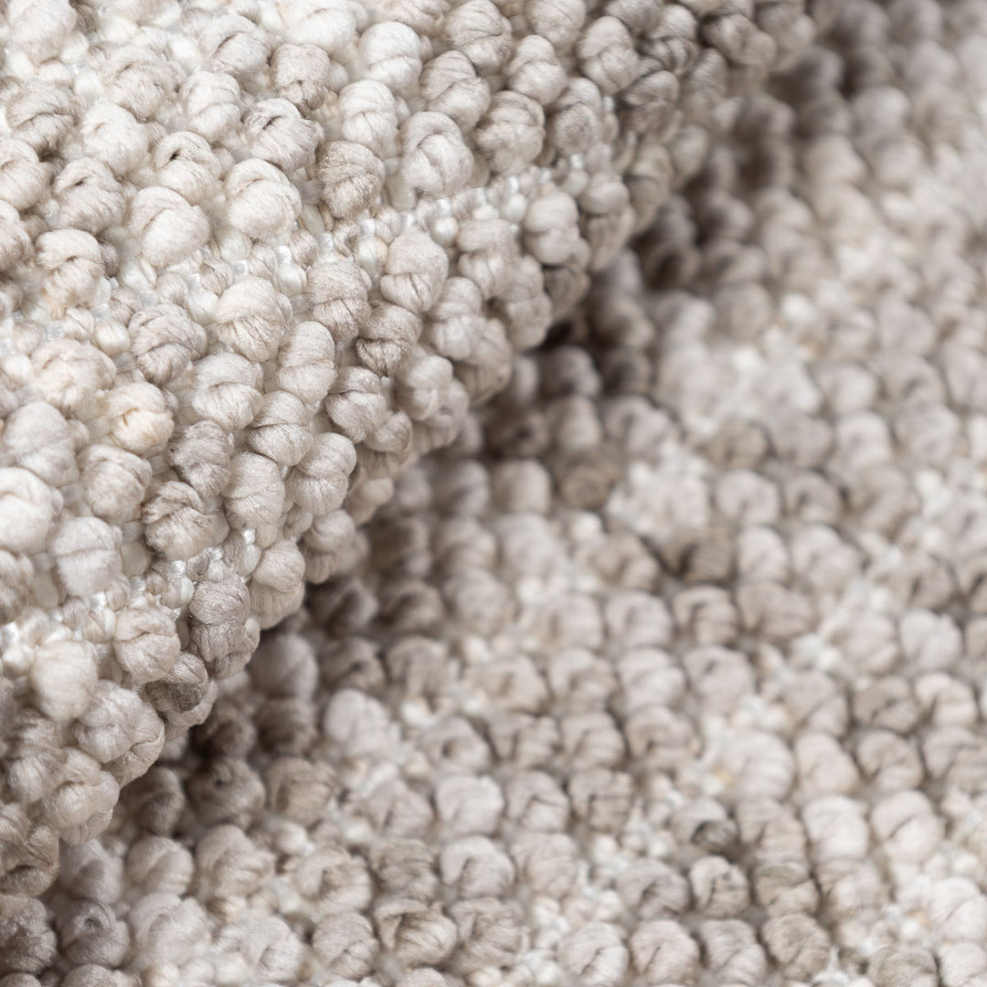 שטיח מלה עגול 01 אפור | MELA