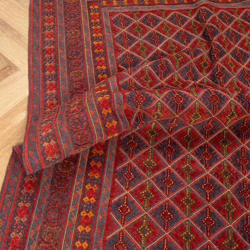 שטיח אוזבקי 00 אדום 200*152 | Uzbek
