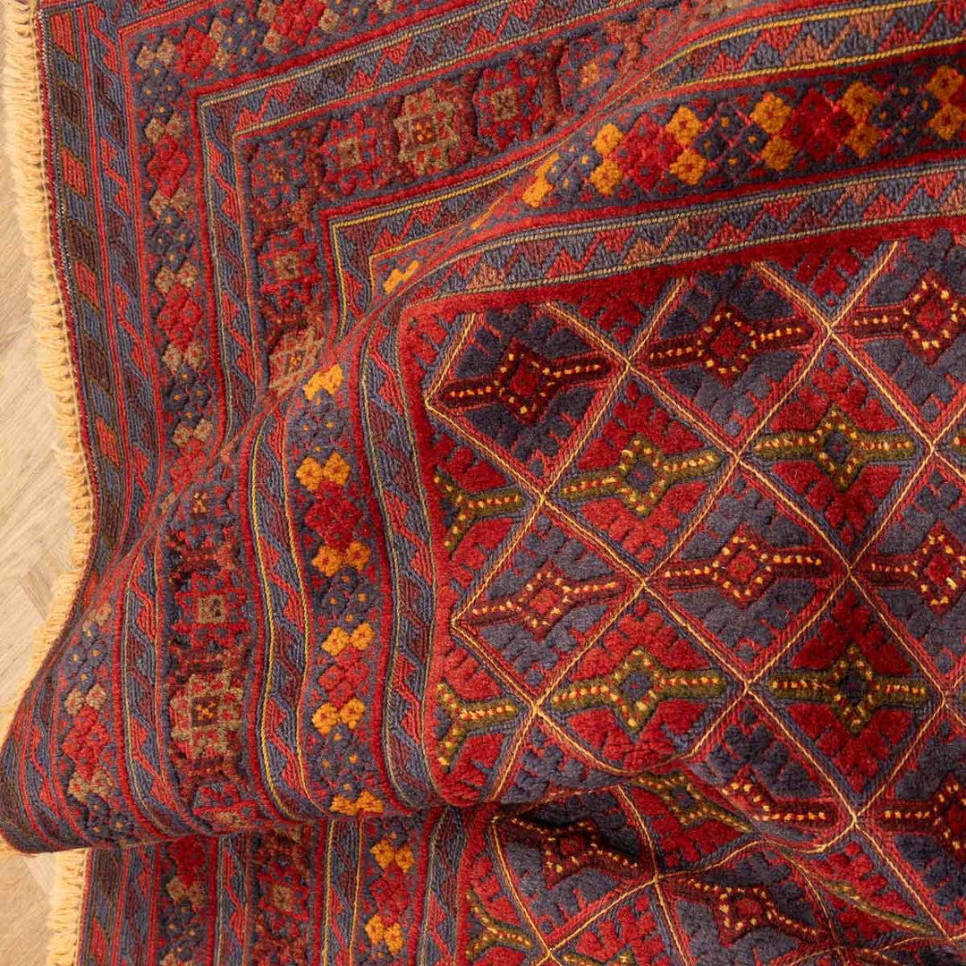 שטיח אוזבקי 00 אדום 200*152 | Uzbek