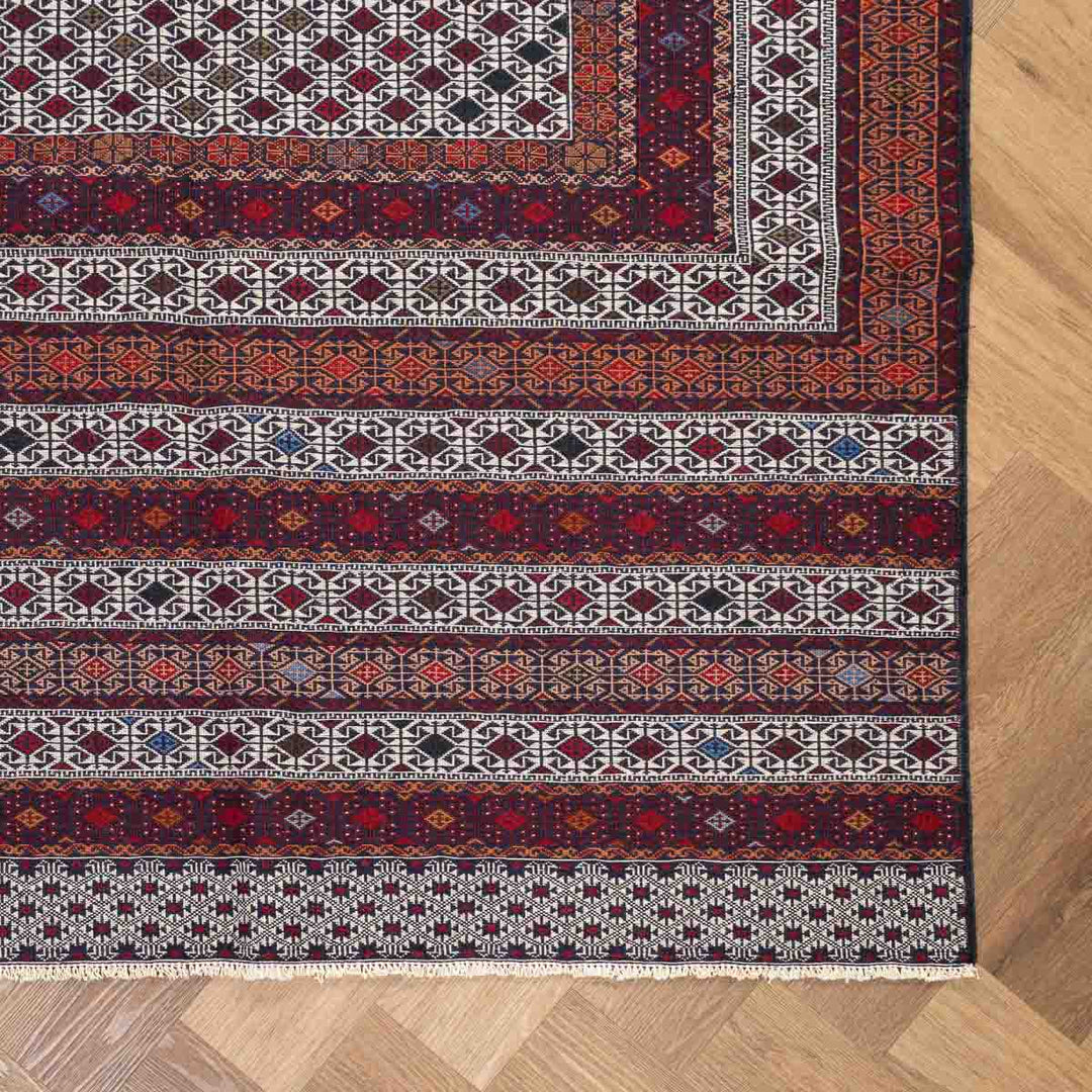 שטיח סומק פרסי 00 צבעוני 216*130 | Persian Sumak