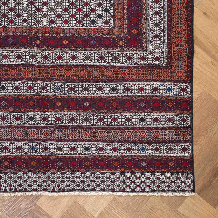 שטיח סומק פרסי 00 צבעוני 216*130 | Persian Sumak