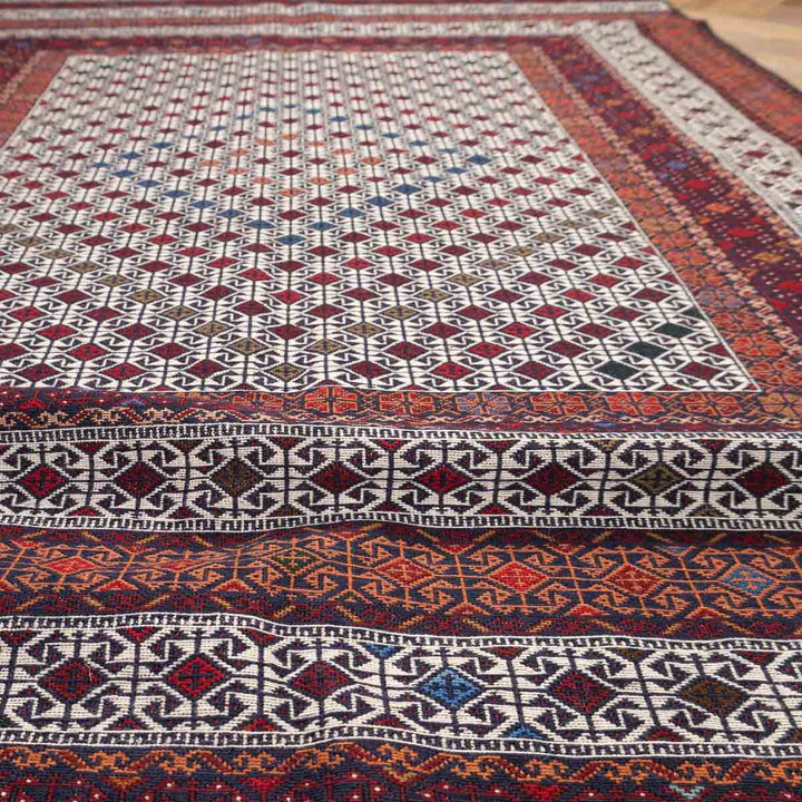 שטיח סומק פרסי 00 צבעוני 216*130 | Persian Sumak