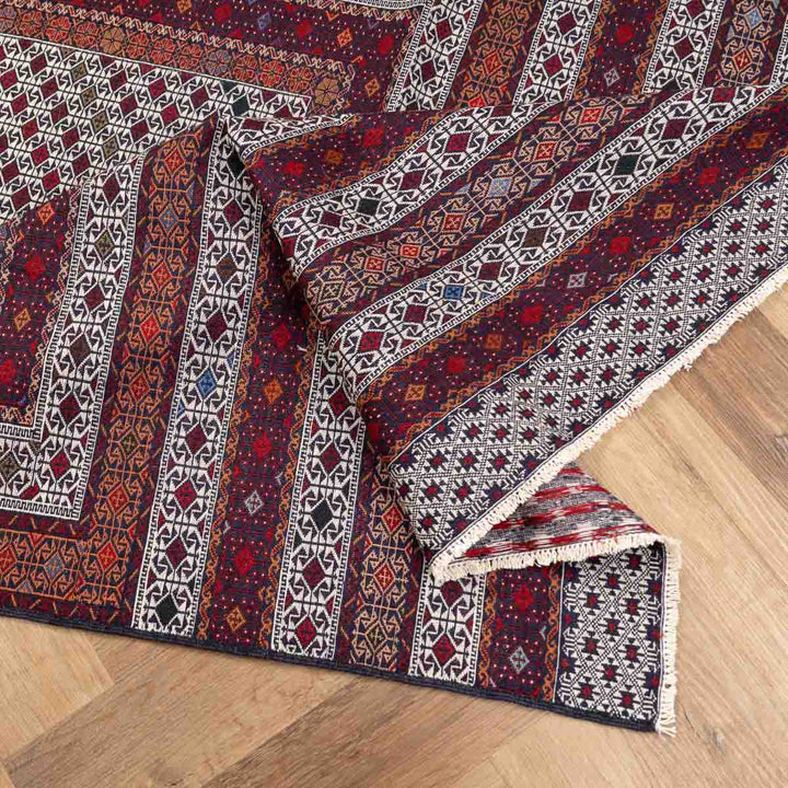 שטיח סומק פרסי 00 צבעוני 216*130 | Persian Sumak