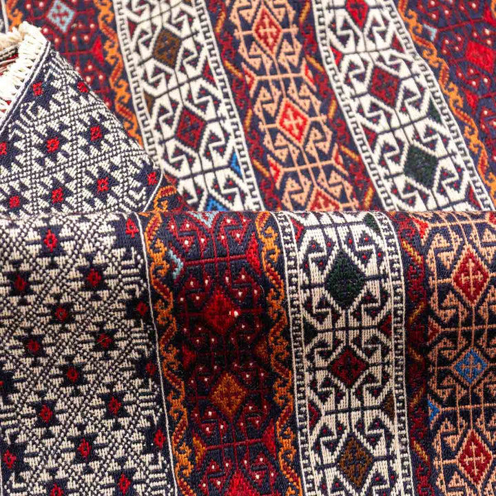 שטיח סומק פרסי 00 צבעוני 216*130 | Persian Sumak