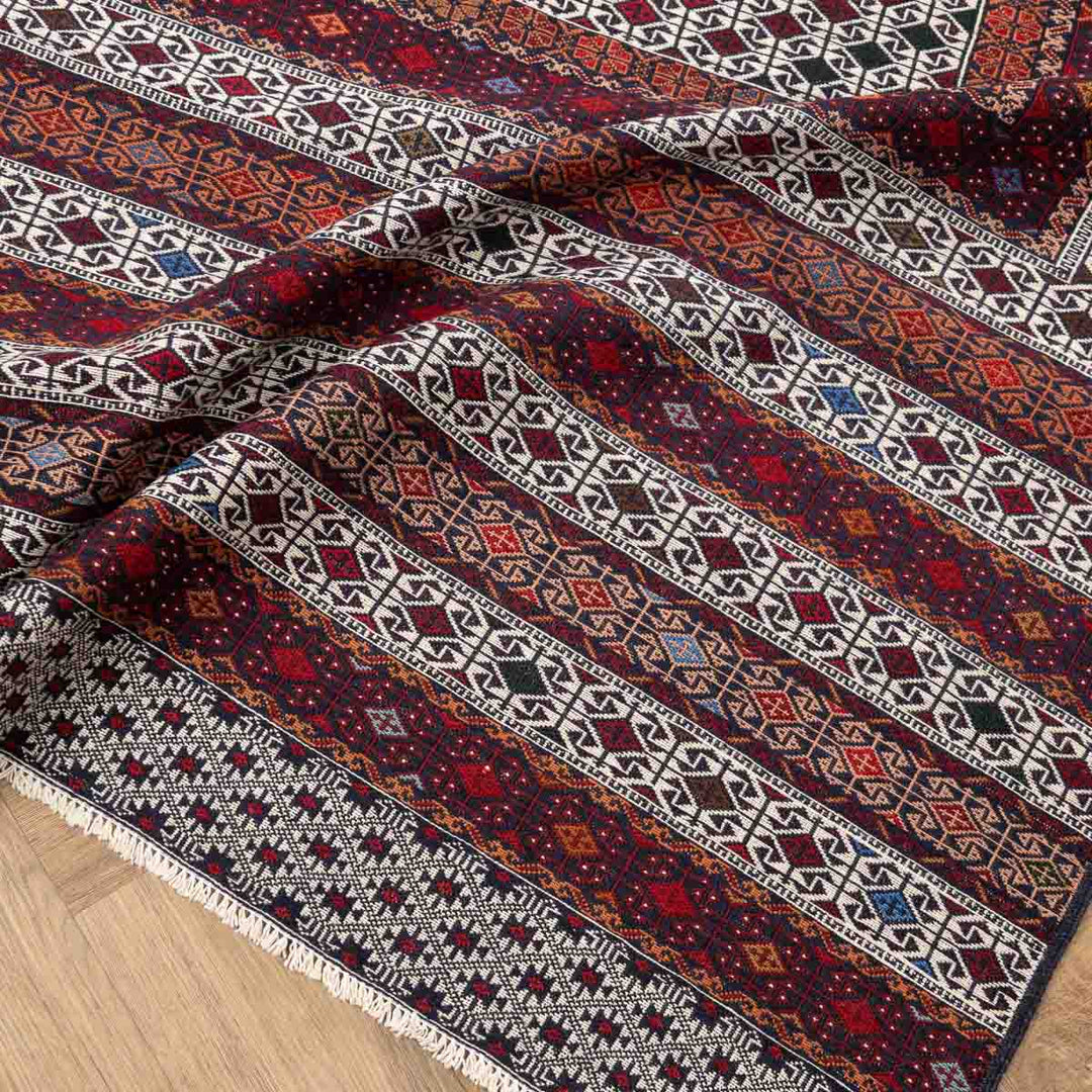 שטיח סומק פרסי 00 צבעוני 216*130 | Persian Sumak