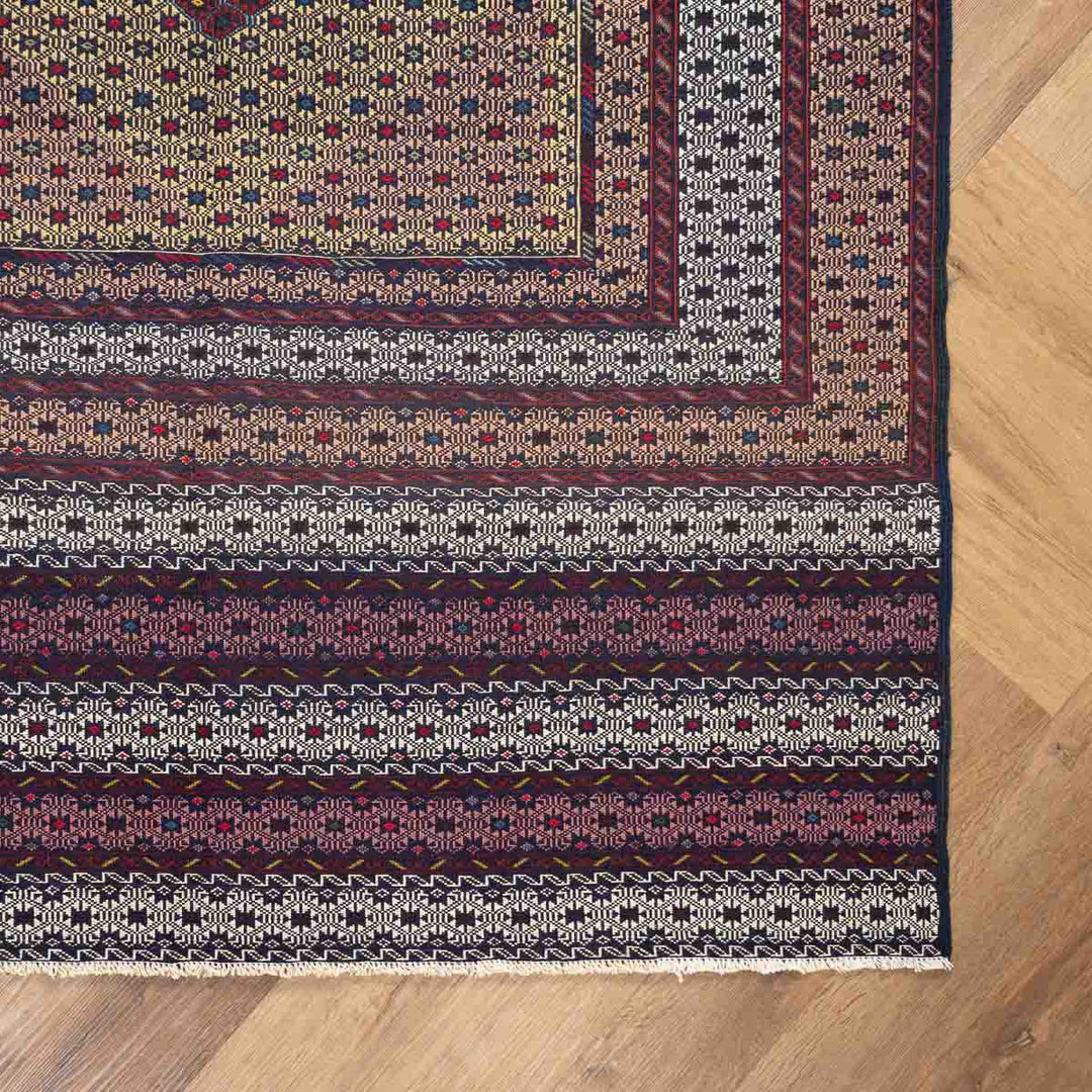 שטיח סומק פרסי 00 צבעוני 207*127 | Persian Sumak