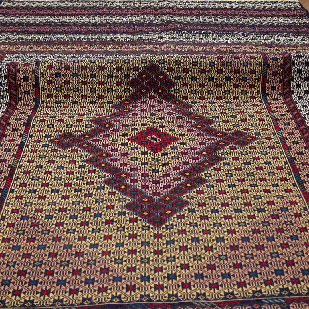 שטיח סומק פרסי 00 צבעוני 207*127 | Persian Sumak