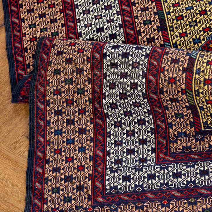 שטיח סומק פרסי 00 צבעוני 207*127 | Persian Sumak