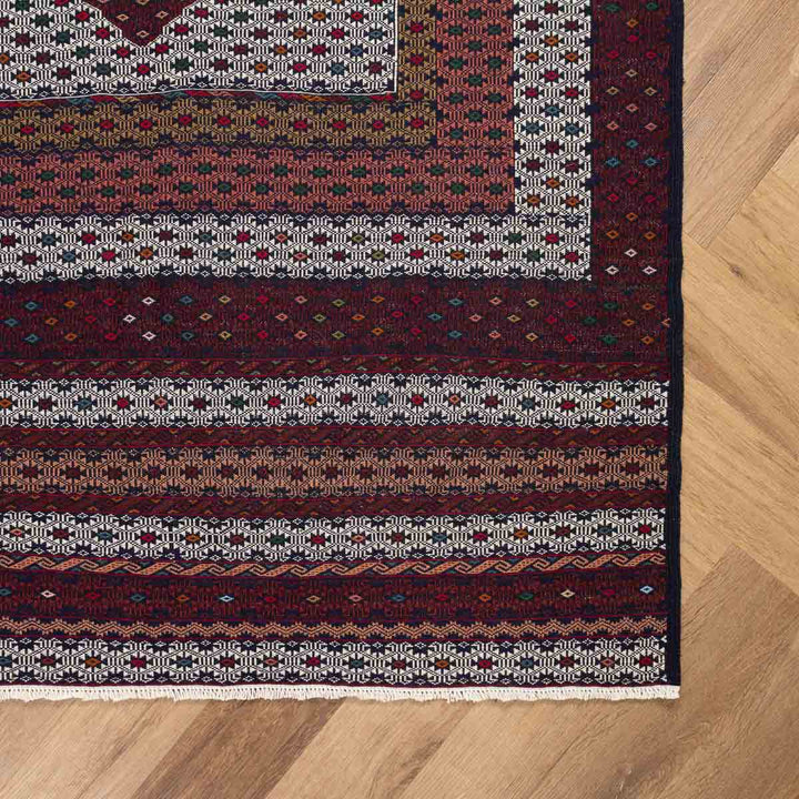 שטיח סומק פרסי 00 צבעוני 201*126 | Persian Sumak