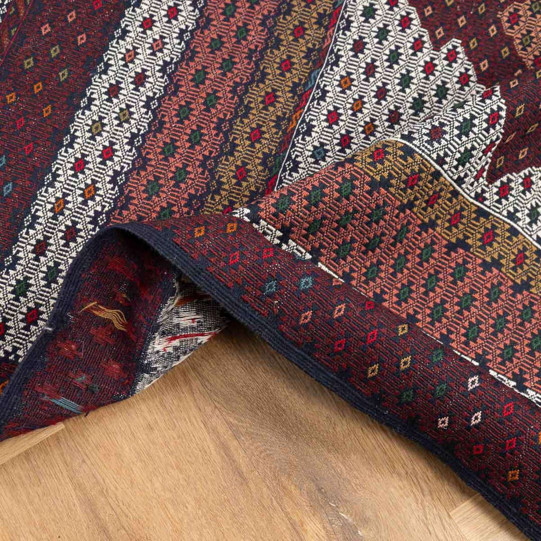 שטיח סומק פרסי 00 צבעוני 201*126 | Persian Sumak