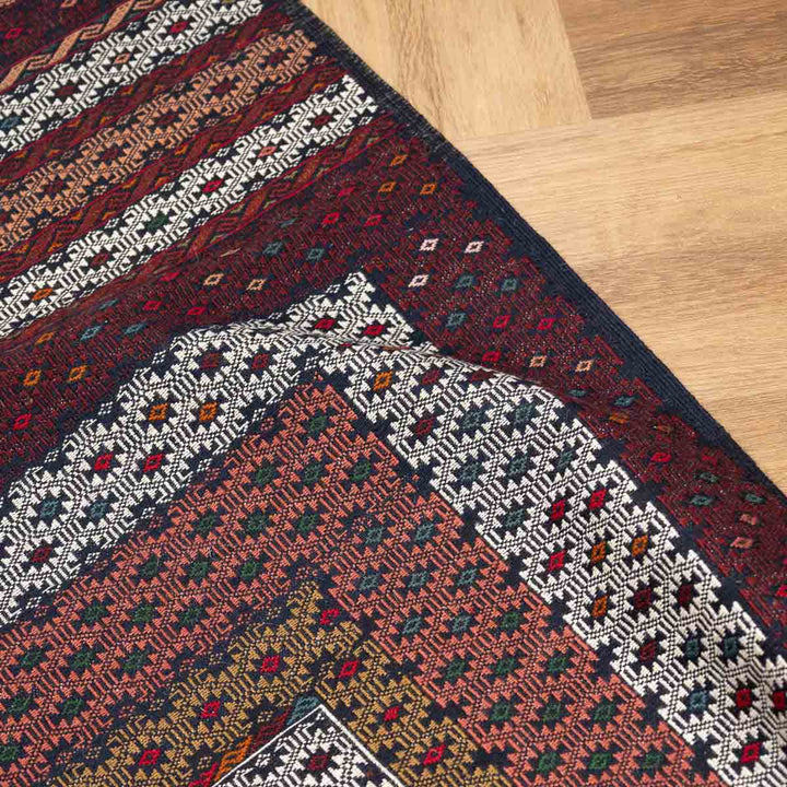 שטיח סומק פרסי 00 צבעוני 201*126 | Persian Sumak