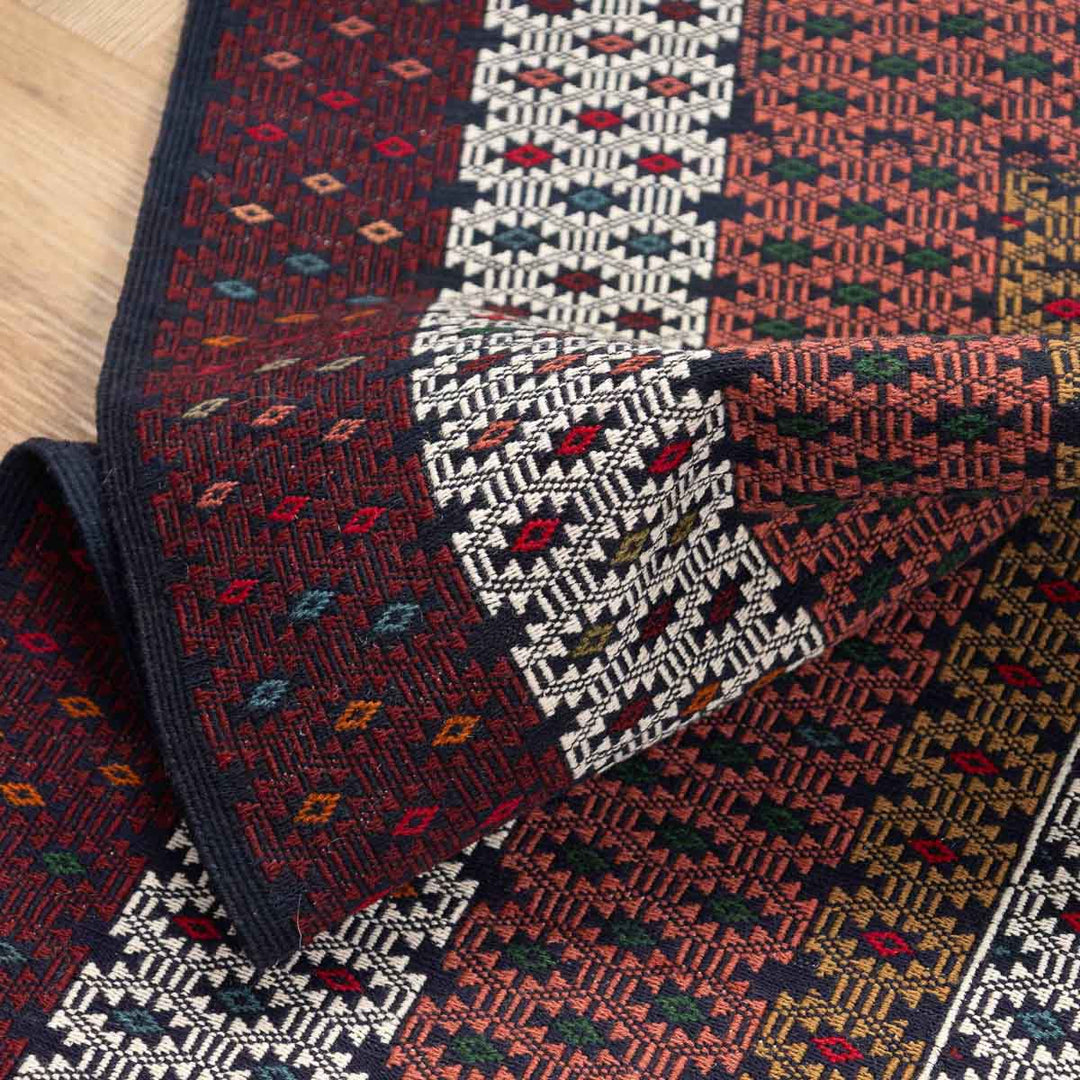 שטיח סומק פרסי 00 צבעוני 201*126 | Persian Sumak