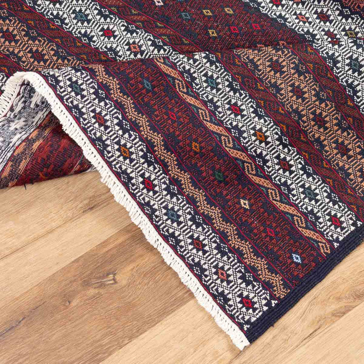 שטיח סומק פרסי 00 צבעוני 201*126 | Persian Sumak