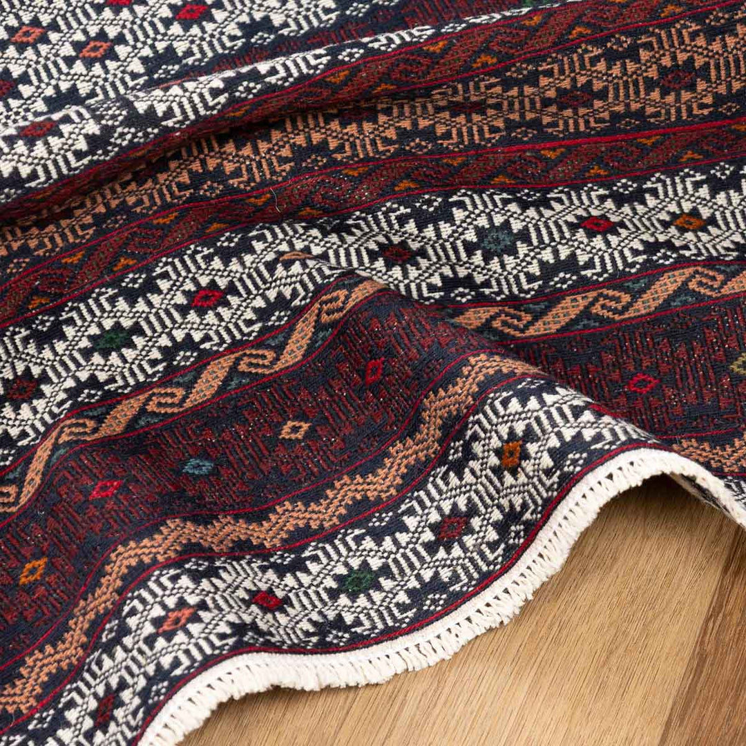 שטיח סומק פרסי 00 צבעוני 201*126 | Persian Sumak