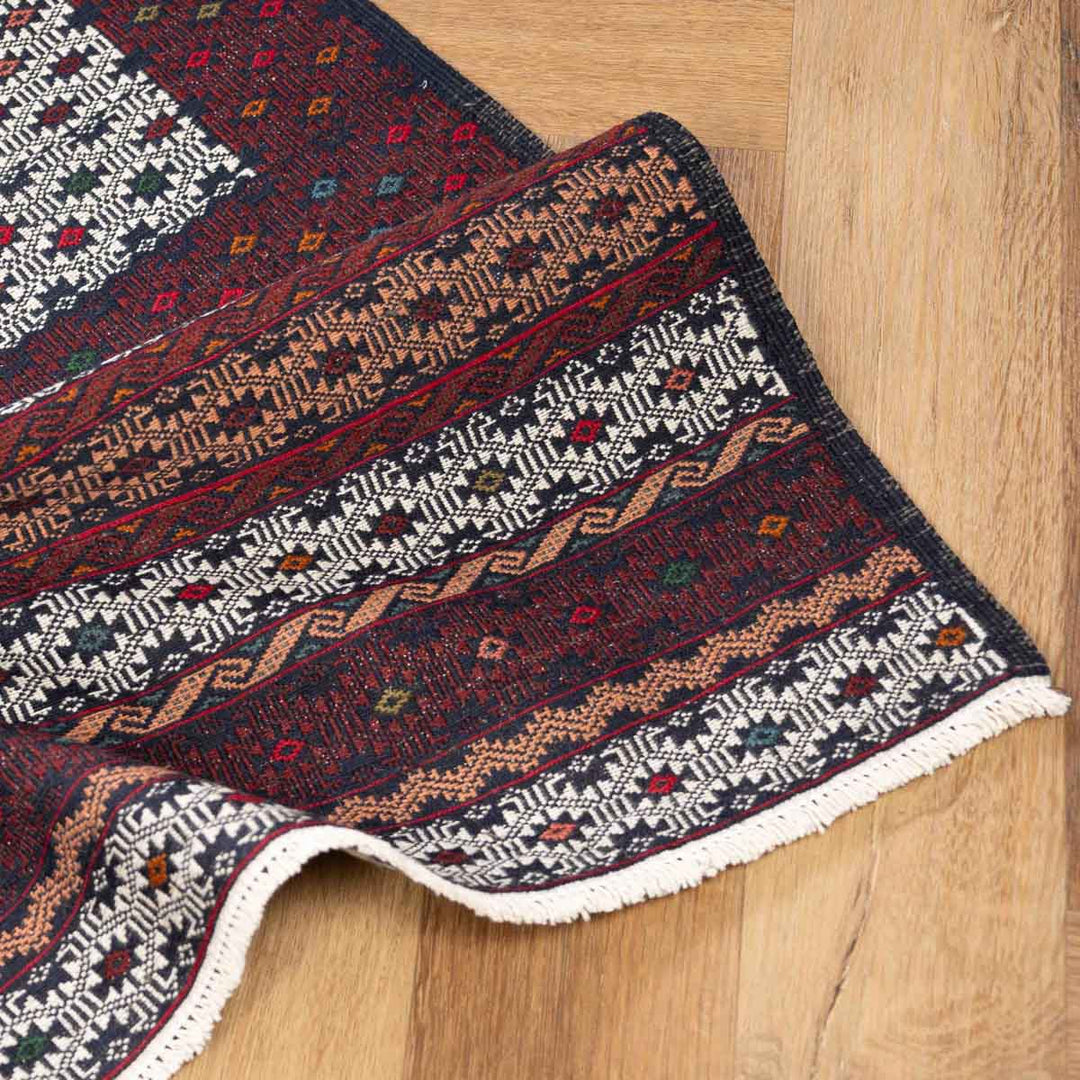 שטיח סומק פרסי 00 צבעוני 201*126 | Persian Sumak