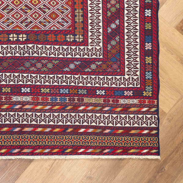 שטיח סומק פרסי 00 צבעוני 195*132 | Persian Sumak