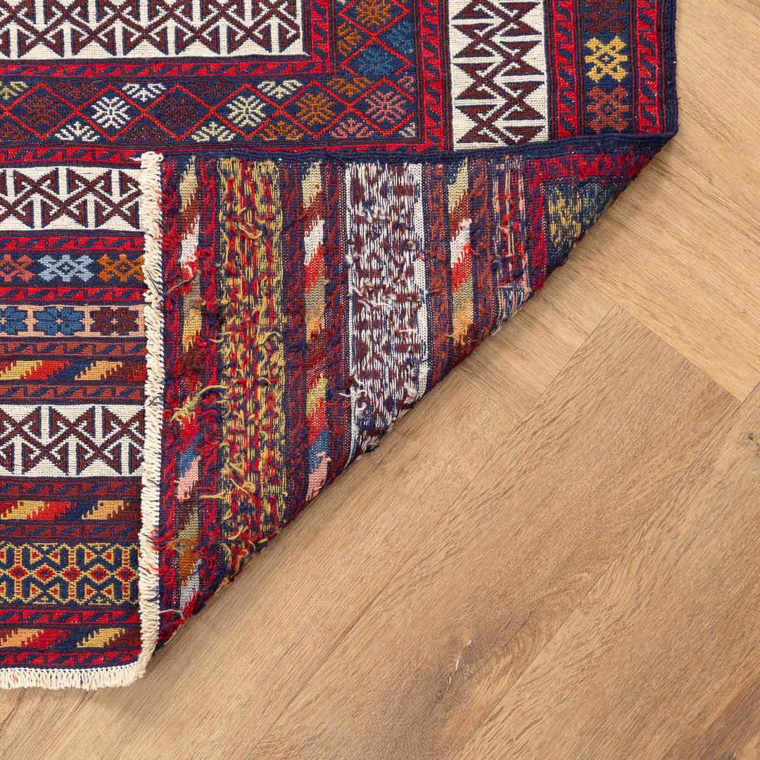 שטיח סומק פרסי 00 צבעוני 195*132 | Persian Sumak