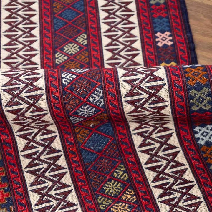 שטיח סומק פרסי 00 צבעוני 195*132 | Persian Sumak