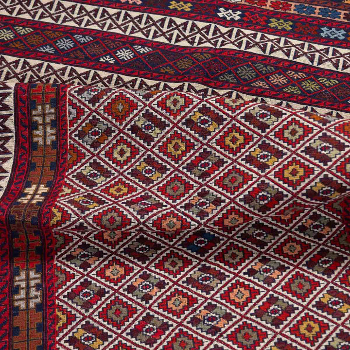 שטיח סומק פרסי 00 צבעוני 195*132 | Persian Sumak