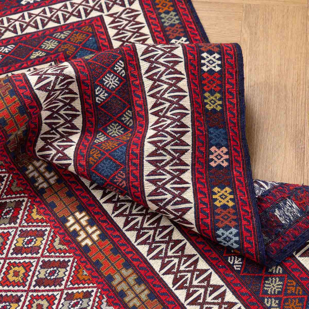 שטיח סומק פרסי 00 צבעוני 195*132 | Persian Sumak