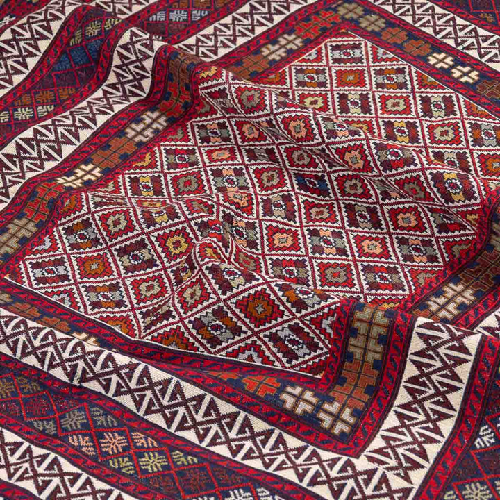 שטיח סומק פרסי 00 צבעוני 195*132 | Persian Sumak