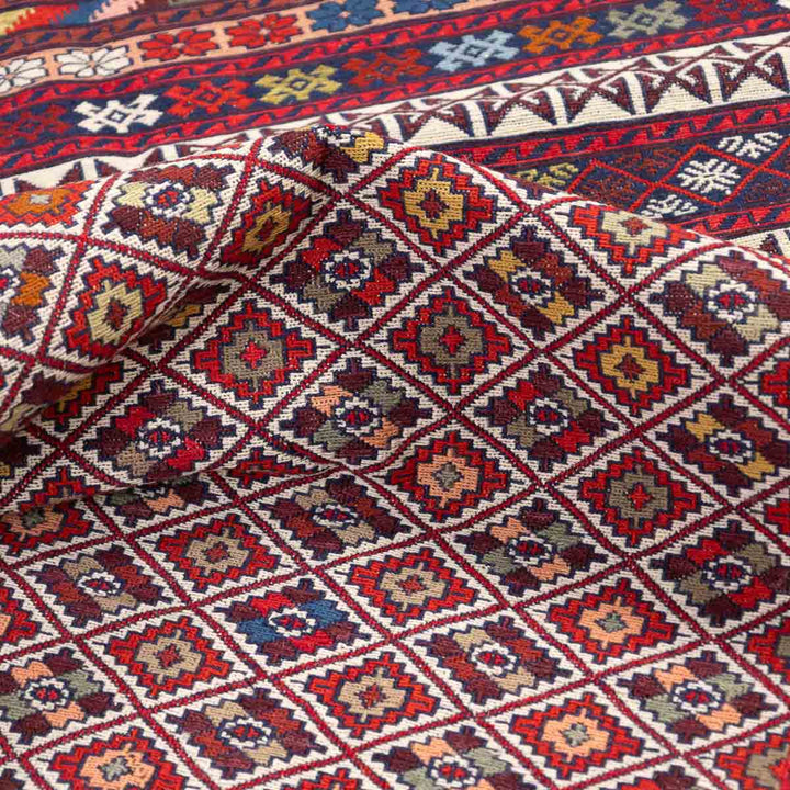 שטיח סומק פרסי 00 צבעוני 195*132 | Persian Sumak