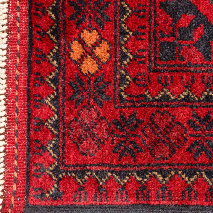 שטיח אפגני חלממדי 00 אדום 296*79