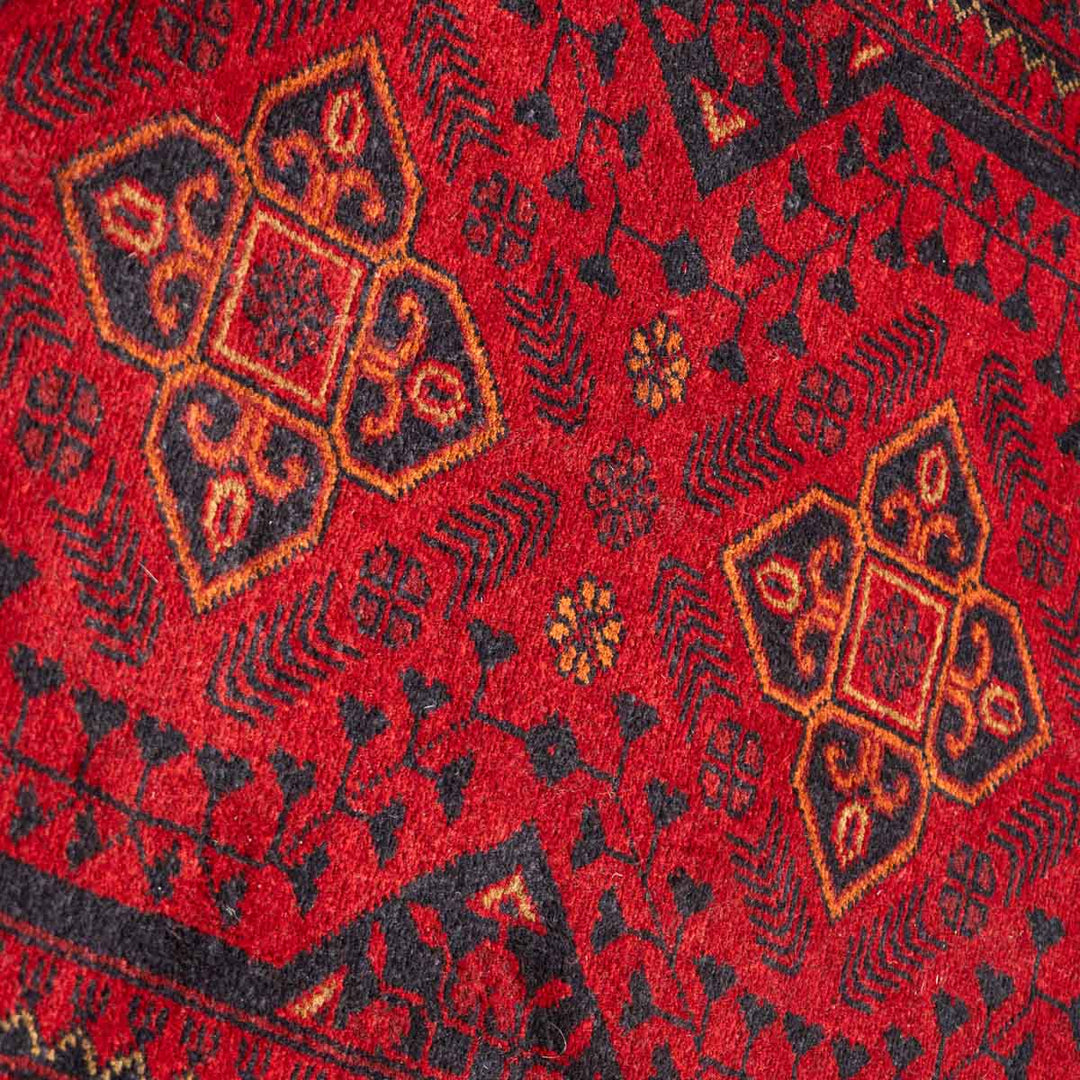 שטיח אפגני חלממדי 00 אדום 296*79