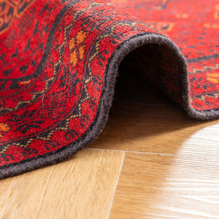 שטיח אפגני חלממדי 00 אדום 296*79